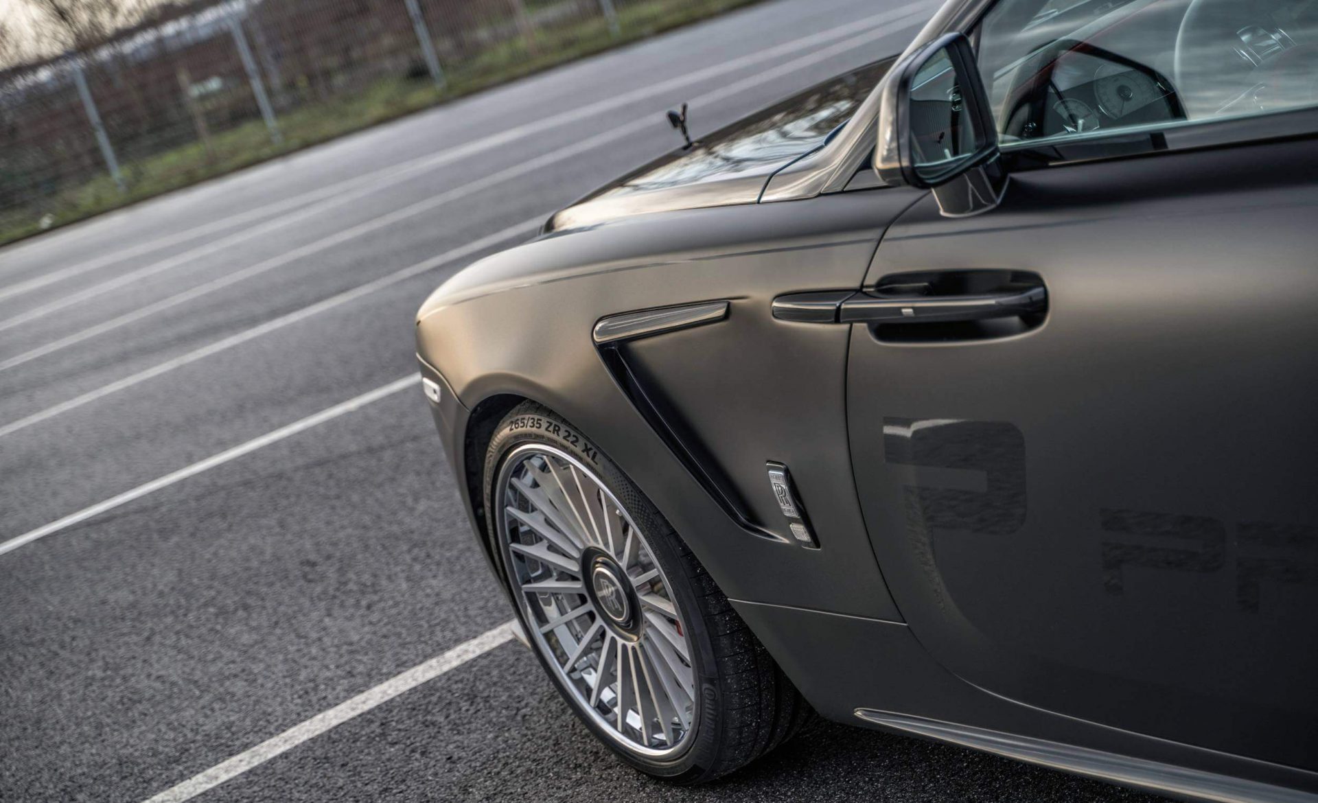 PRIOR-DESIGN BlackShot Front Fenders Add-On for BlackShot Front Fenders - Rolls Royce Wraith