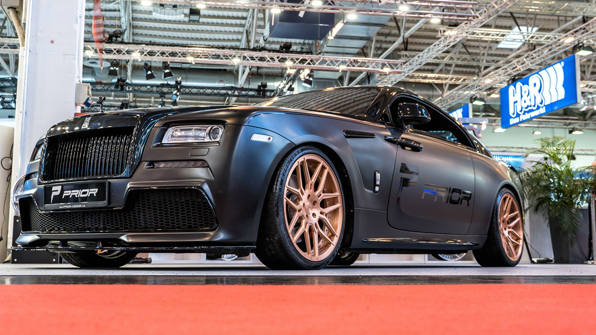 PRIOR-DESIGN BlackShot Seitenschweller für Rolls Royce Wraith
