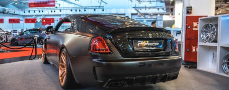PD BlackShot Rear Trunk Spoiler suitable for Rolls Royce Wraith