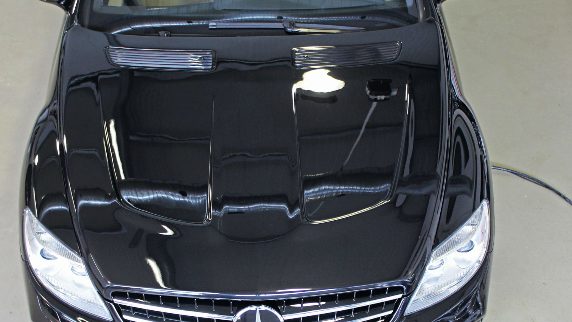 PD Black Edition V2 Bonnet for Mercedes CL C216