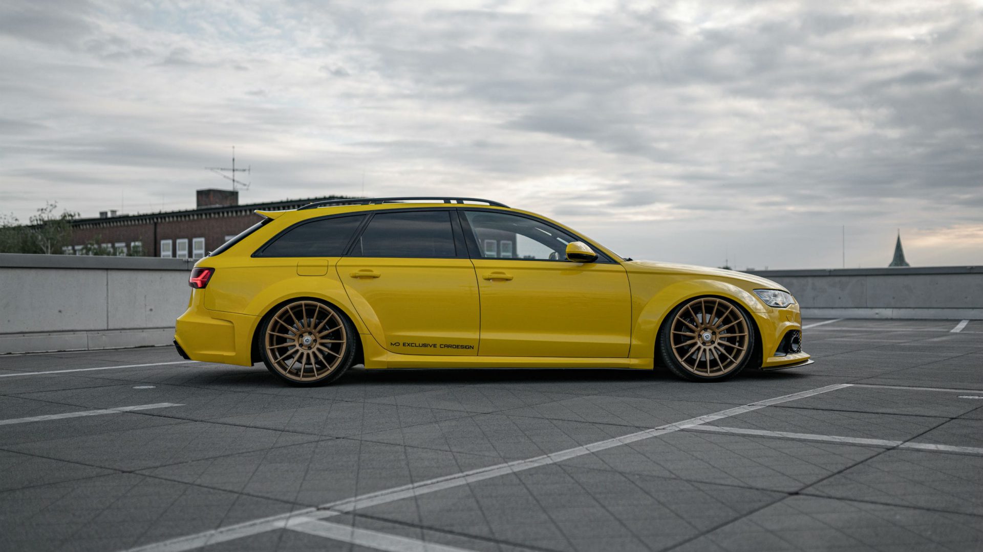 Audi A6 C7 Allroad 3.0 TDI Tuning PD600R Widebody AeroKit + artFORM AF401 wheels in 10.5x21