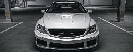 Black Edition V2 Widebody Front Bumper for Mercedes CL C216