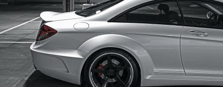 Black Edition V2 Widebody Rear Widenings for Mercedes CL C216