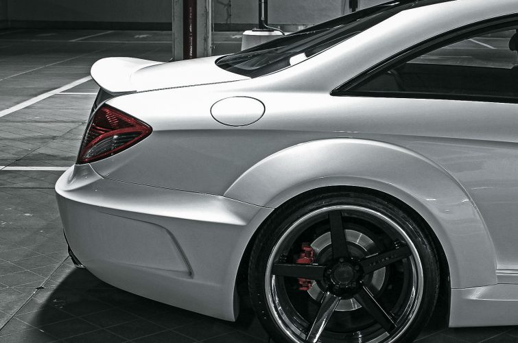 PD Black Edition V2 Widebody Rear Trunk Spoiler for Mercedes CL C216