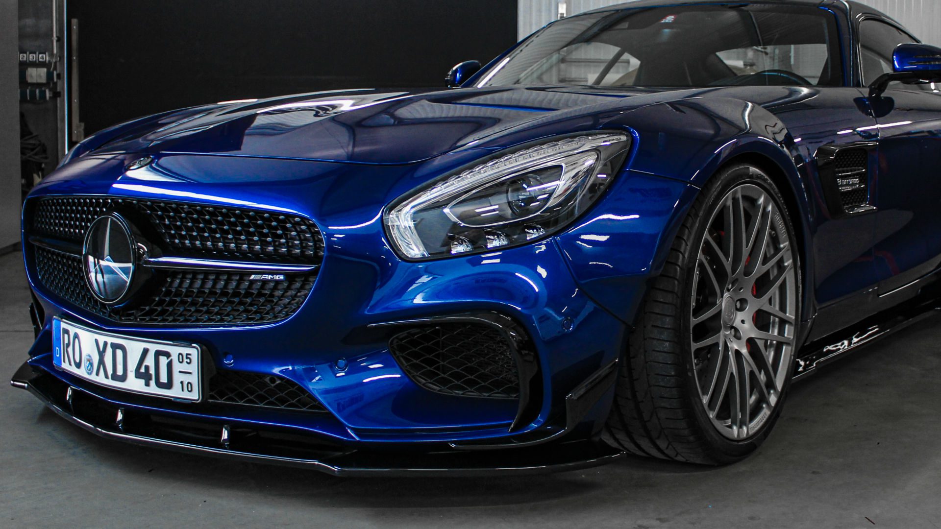 PD800GT Front Spoiler Lip for Mercedes-AMG GT / GT S C190/R190