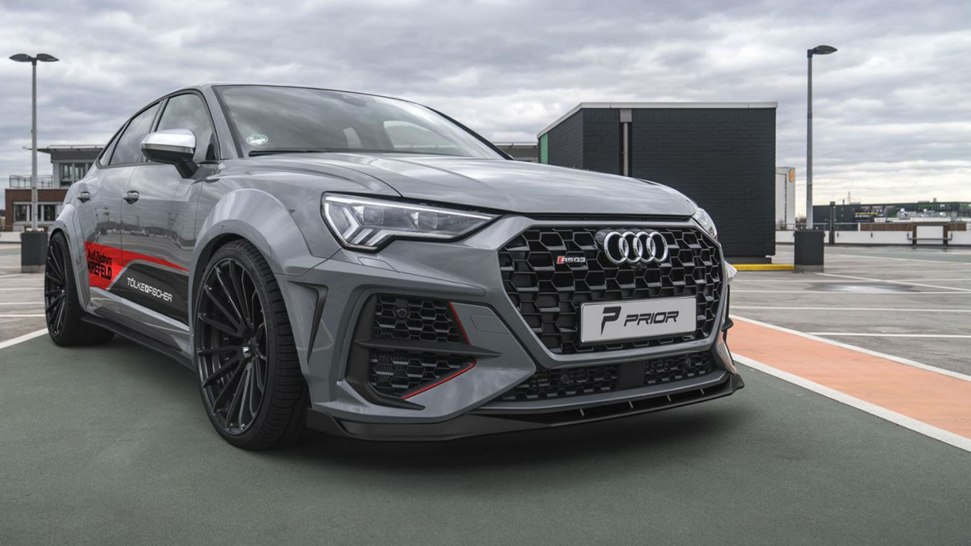 PD-RS400 Widebody Front Spoiler Lip for Audi RSQ3 [2019+]