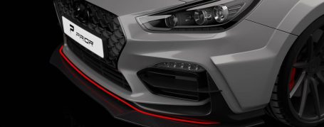 PDN30X Widebody Front Spoiler Lip for Hyundai i30N Pre-Facelift models