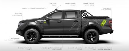 Ford Ranger T6 Tuning - Carlex Widebody Aerodynamik-Kit