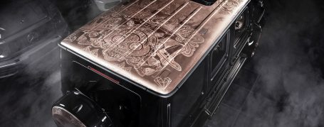 Copper Roof with Steampunk Graphics - Mercedes-AMG G63 W464 Steampunk Edition