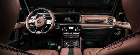 Mercedes-AMG G63 W464 Racing Green Edition - Luxus-Innen- und Außenausstattung mit Alcantara & Carbon Add-Ons