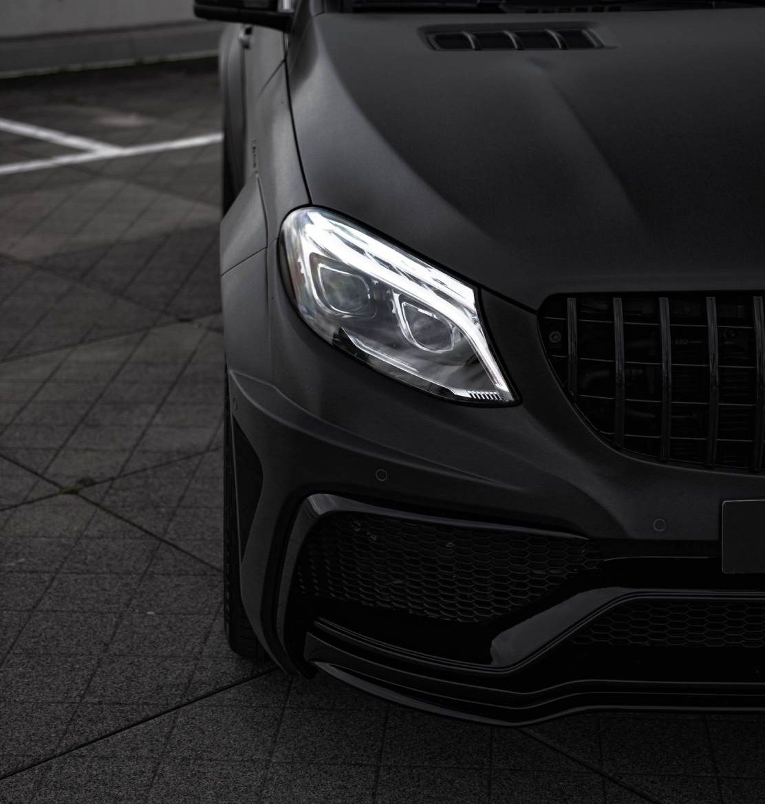 PDG800X WB Front Widenings for Mercedes-AMG GLE 63 Coupé C292